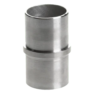 Raccord droit de balustrade pour tube 42,4x2 mm – acier inoxydable AISI 304, à coller