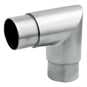 Coude aigu de balustrade 90° à coller ⌀42,4 mm – acier inoxydable AISI 304 satiné