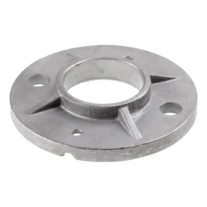 Base de poteau de balustrade à souder renforcée fi 100 mm – acier inoxydable AISI 304