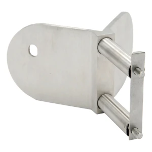 PINOX support d'angle externe pour poteau de balustrade 42,4 mm – AISI 304 satiné