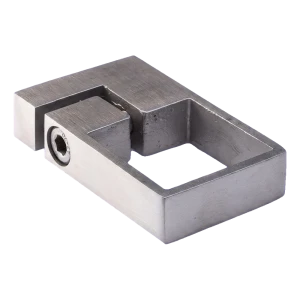 PSG collier de serrage latéral pour profilé 40x40 mm – acier inoxydable AISI 304 satiné