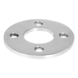 Base de poteau de balustrade à souder fi 100 mm – acier inoxydable AISI 304 satiné