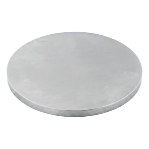 Bouchon plat en acier pour tube de balustrade Ø42,4 mm épaisseur 4 mm