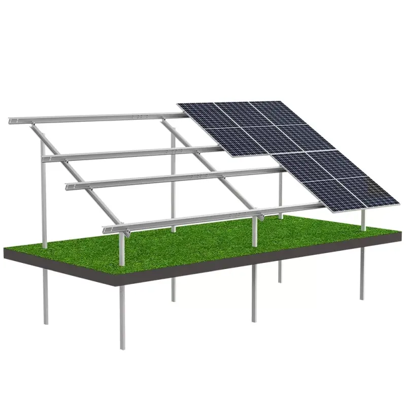 structure de sol standard pour panneaux photovoltaïques